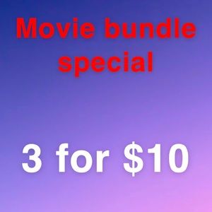 Movie bundle special